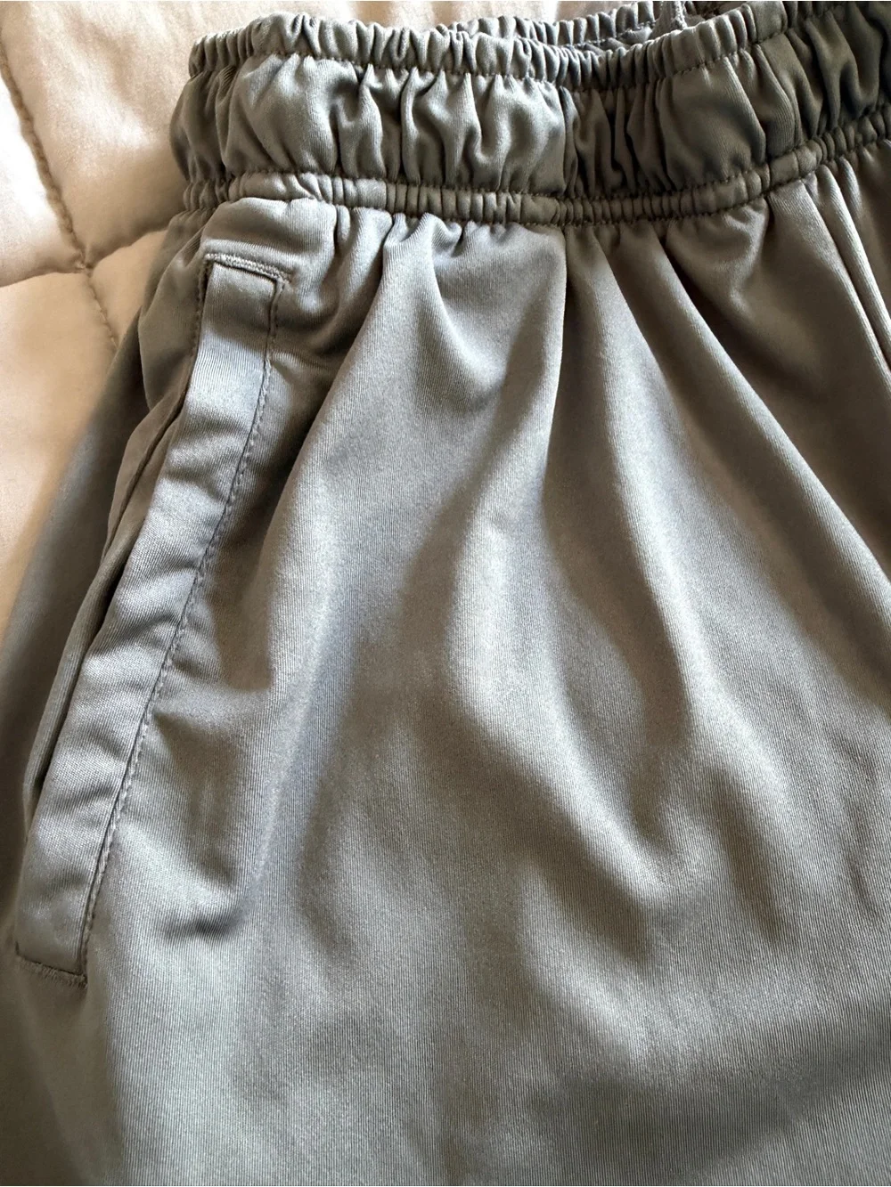 Nike Dri-FIT Shorts Boys L Gray Athletic Gym Training Women S Fit